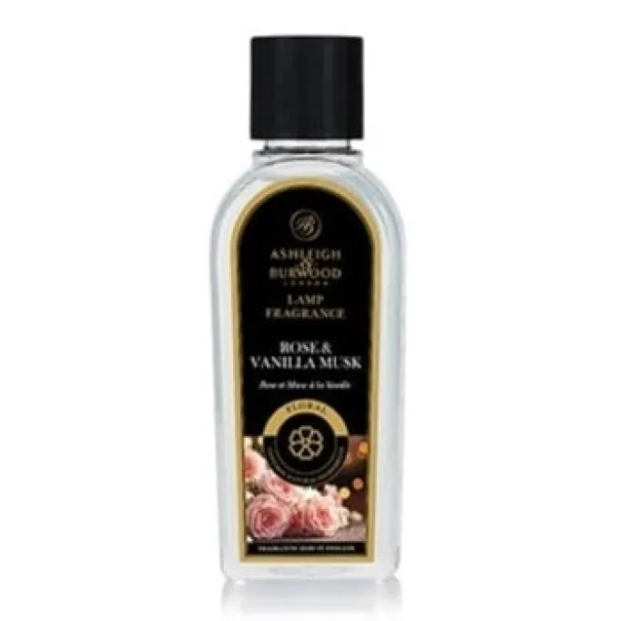 Ashleigh & Burwood Geurlamp olie Rose & Vanilla Musk S - 250ML
