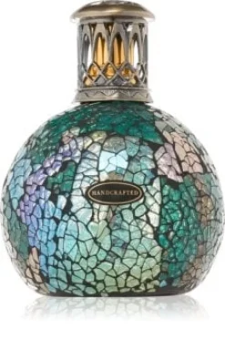 Ashleigh & Burwood Geurlamp Peacock Feather S blauw