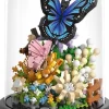 Balody 3D bouwset Bloemen met Vlinder onder stolp