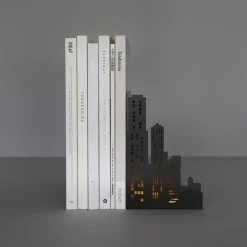 Balvi Boekensteun City Lights zwart