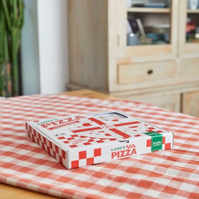 Balvi Ludo's pizza bordspel
