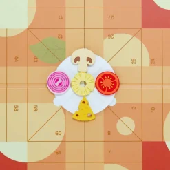 Balvi Ludo's pizza bordspel