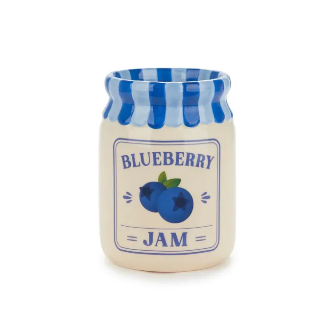 Balvi Mini vaas Blueberry Jam blauw
