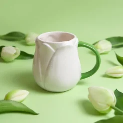 Balvi Mok Tulp wit keramiek
