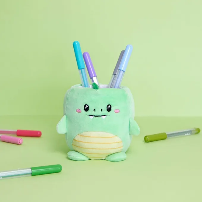 Balvi Pennenbakje Fluffy Dinoz Groen