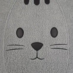 Balvi Poef Kitty grijs polyester