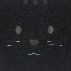 Balvi Poef Kitty zwart polyester