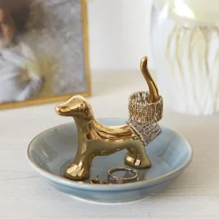 Balvi Ringhouder hond grijs