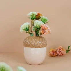 Balvi Vaas Acorn 20 cm – Keramiek – Bruin