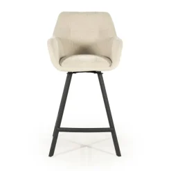 By Boo Barstoel Bliss with armleuning - beige