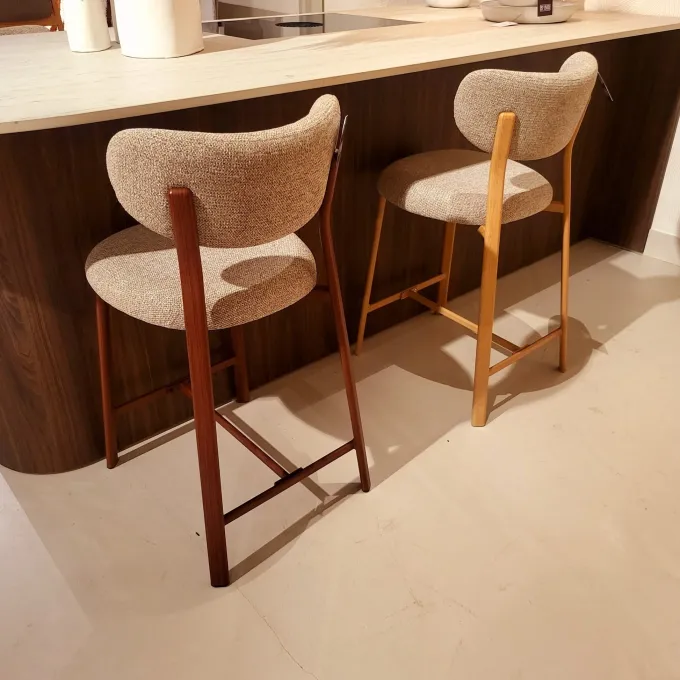 By Boo Barstoel Sedia – naturel