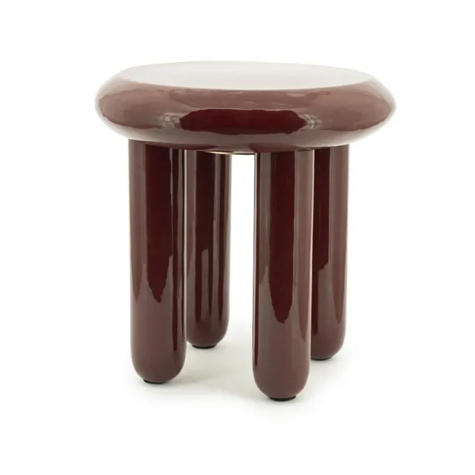 By Boo Bijzettafel Balloon - burgundy