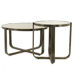 By Boo Bijzettafel Groovy - bruin
