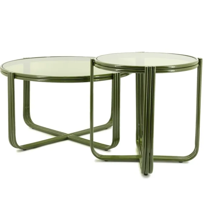 By Boo Bijzettafel Groovy - groen