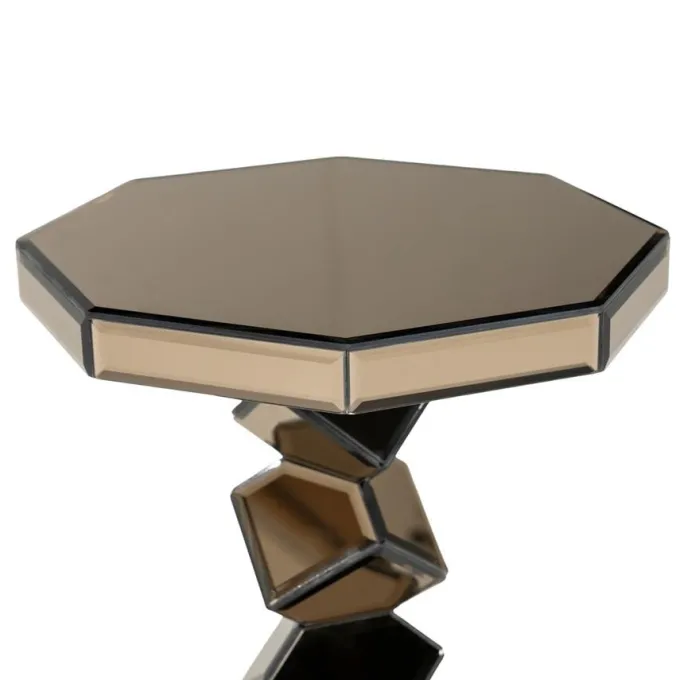 By Boo Bijzettafel Reflec - bruin