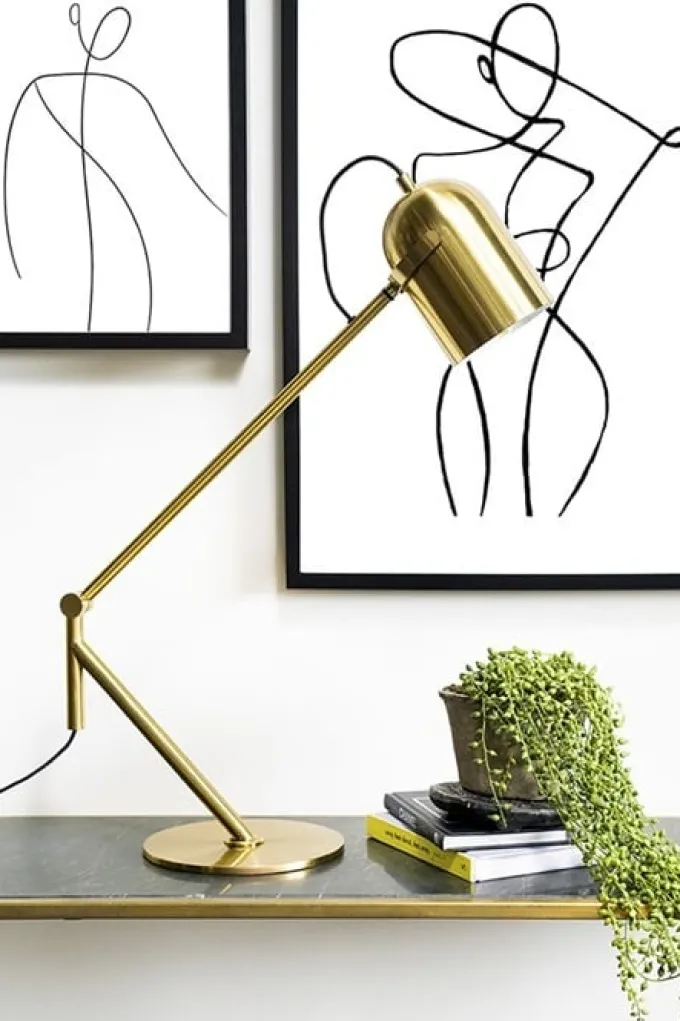 By Boo By-Boo Tafellamp Sleek - Elegant design in zwart of goud