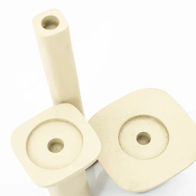 By Boo Candle holder Squand large - beige