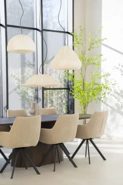 By Boo Eettafelstoel Bliss met armleuning - taupe
