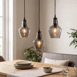 By Boo Hanglamp Orion 3 - Handgeblazen Glazen Hanglamp