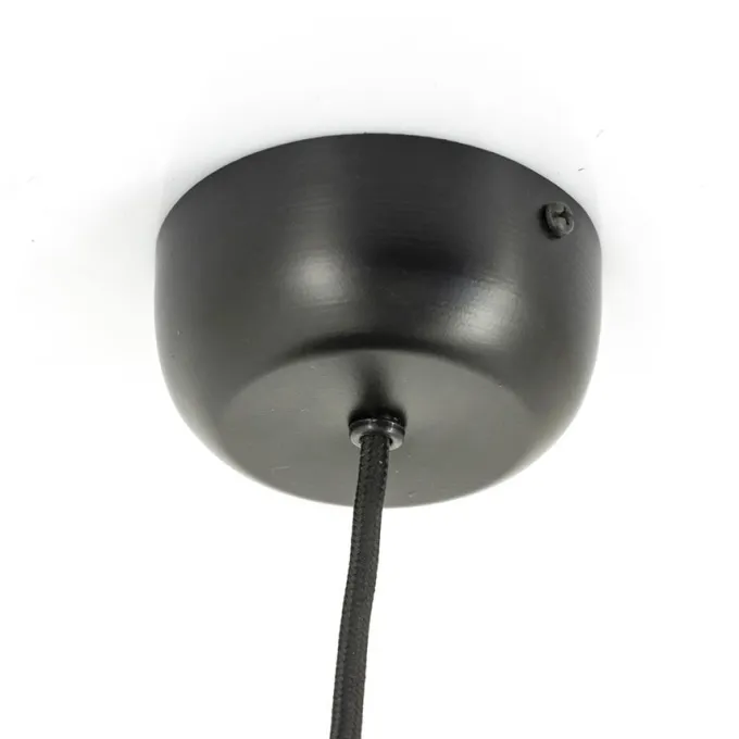 By Boo Hanglamp Sola medium - zwart - Organisch design