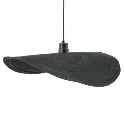 By Boo Hanglamp Sola medium - zwart - Organisch design