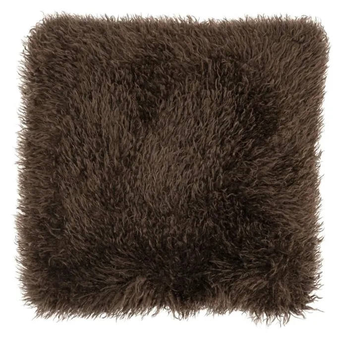 By Boo Kussen Doodly 50x50 cm - dark bruin