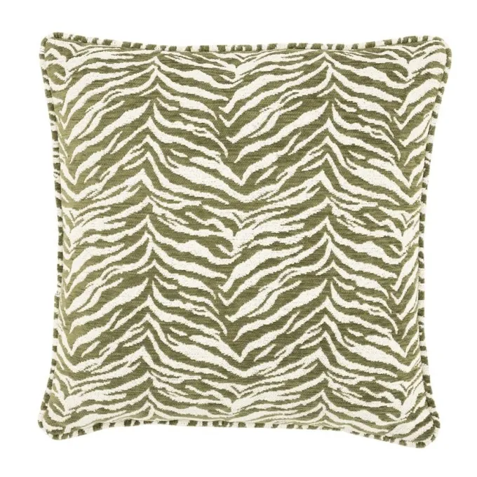 By Boo Kussen Tigra 45x45 cm - groen