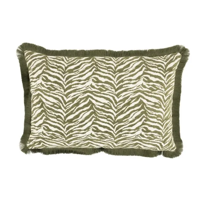 By Boo Kussen Tigra 40x60 cm - groen