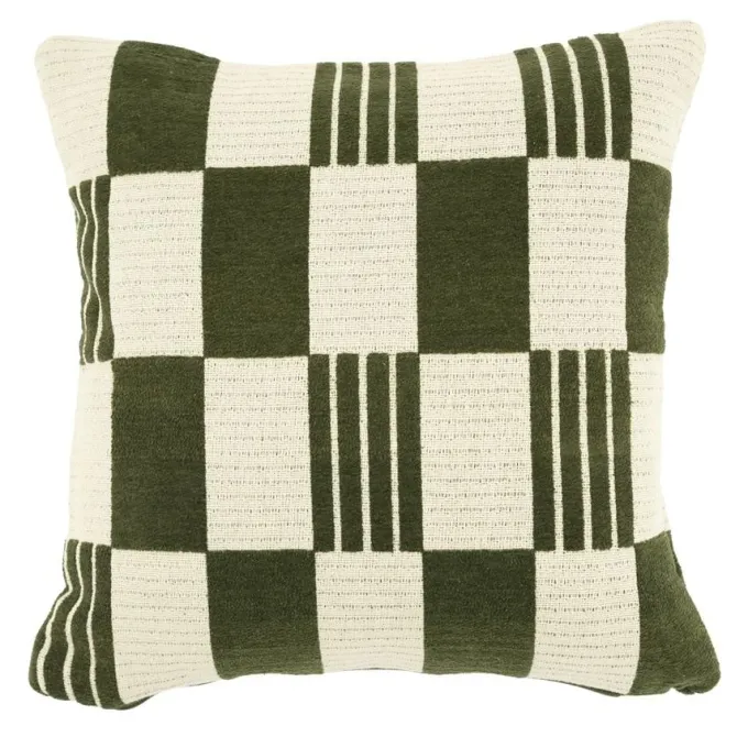 By Boo Kussen Twist 45x45 cm – groen