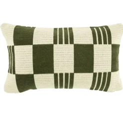 By Boo Kussen Twist 35x55 cm – groen