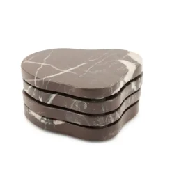 By Boo Onderzetter Rosso (set of 4)