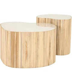 By Boo Salontafel Nice – set van 2 – naturel