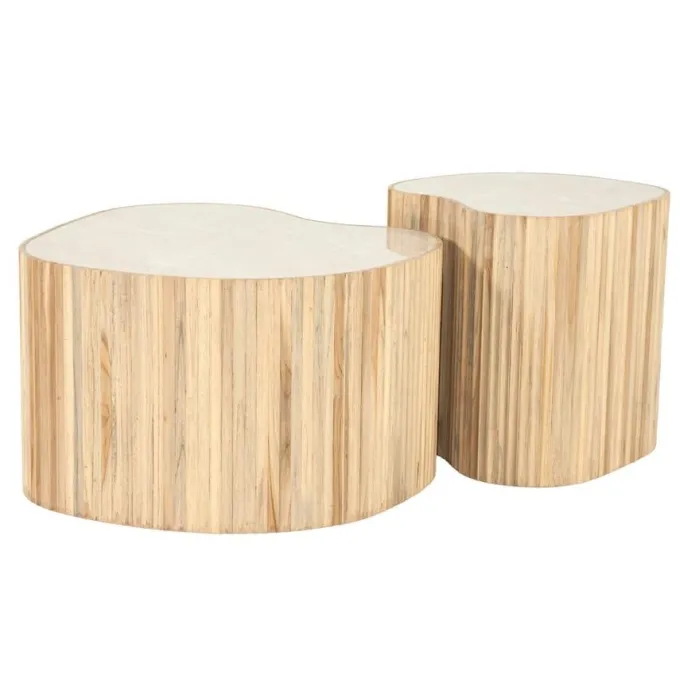 By Boo Salontafel Nice – set van 2 – naturel