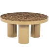By Boo Salontafel Patterna - bruin