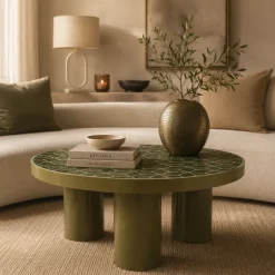 By Boo Salontafel Patterna - groen