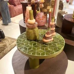 By Boo Salontafel Patterna - groen