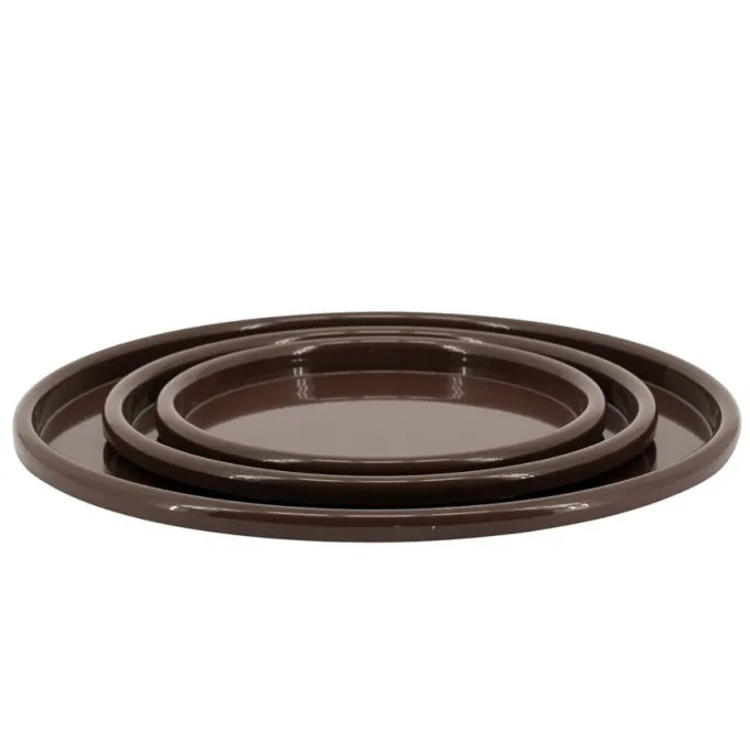 By Boo Schalen – set van 3 – TrioTone - bruin