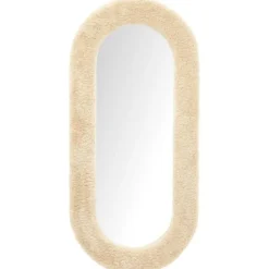 By Boo Spiegel Kiss groot - beige