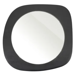 By Boo Spiegel Moku Large - Zwart - Organisch Design