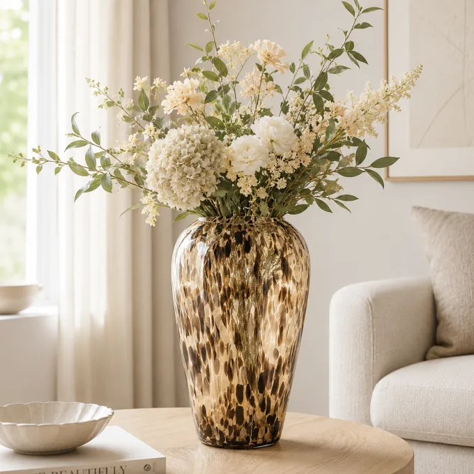 By Boo Vaas Claude - Luxe Design Vaas met Gouden Details