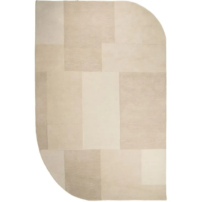 By Boo Vloerkleed Contour - beige