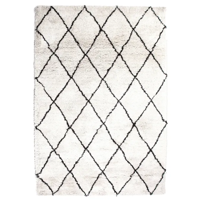By Boo Vloerkleed Rox 160x230 cm - natural van By-Boo