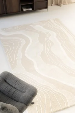 By Boo Vloerkleed Soil 160x230 cm - beige