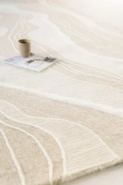 By Boo Vloerkleed Soil 190x290 cm - beige