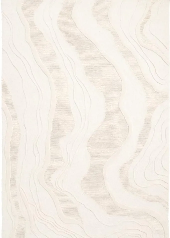 By Boo Vloerkleed Soil 160x230 cm - off white