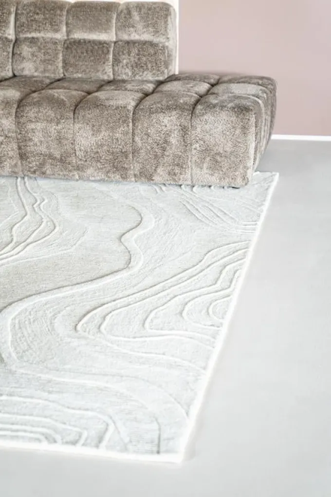By Boo Vloerkleed Soil 160x230 cm - off white