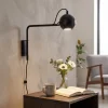 By Boo Wandlamp Camera - Stijlvolle Retro Wandlamp in Zwart