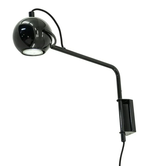 By Boo Wandlamp Camera - Stijlvolle Retro Wandlamp in Zwart