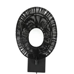 By Boo Wandlamp Ovo - Stijlvolle zwarte wandlamp van By Boo