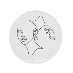 By Boo Wandornament Abstract clay - S of L